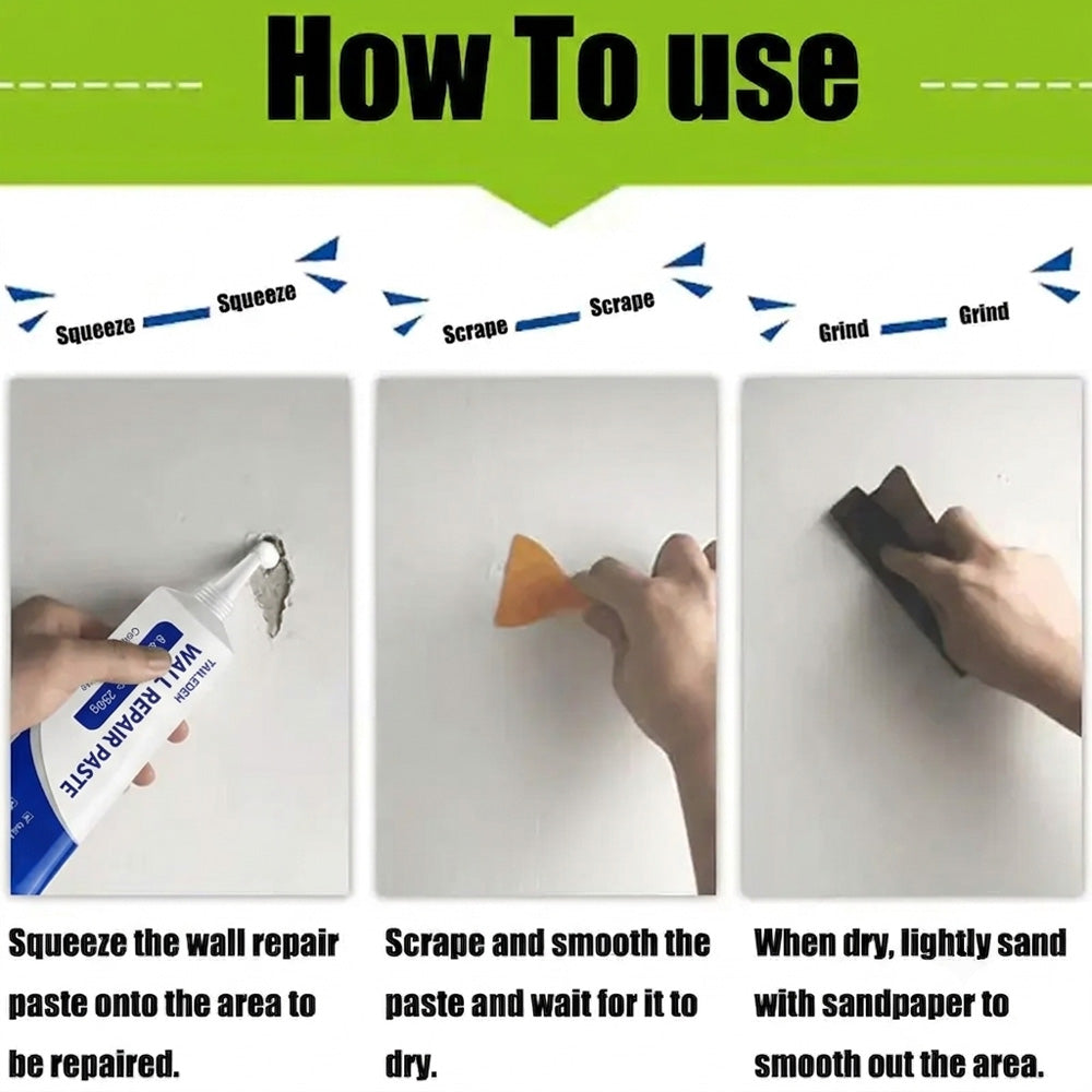 ✨🛠️ TAILEDEN™ Self-Adhesive Drywall Repair Kit