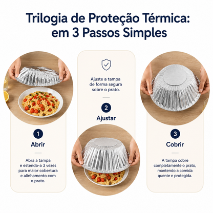 Cobertura Alimentar Térmica Reutilizável