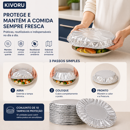 Cobertura Alimentar Térmica Reutilizável
