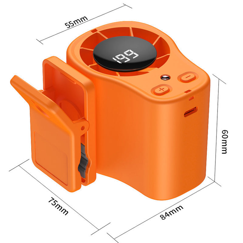 Ventilateur mains libres avec écran LED