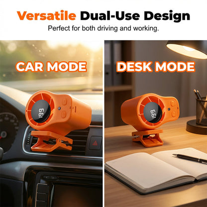 Ventilateur mains libres avec écran LED